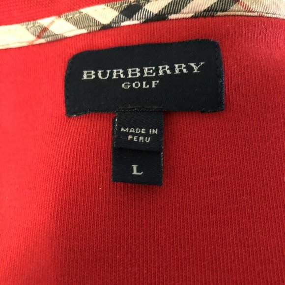 Burberry Golf 1/4 Zip Pullover - Picture 5 of 5